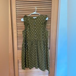 Madewell Olive Green dress